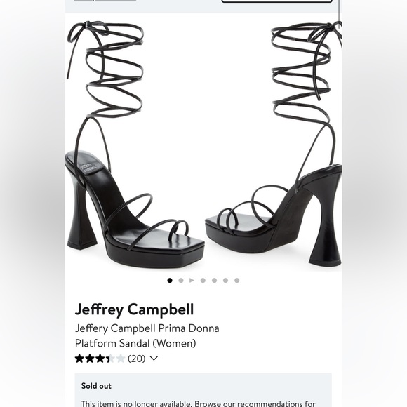 Jeffrey Campbell Shoes - Jeffrey Campbell Jeffery Campbell
Prima Donna Platform Sandal (Women)